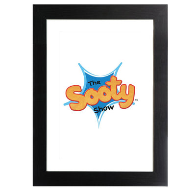 Sooty Show Classic Logo Framed Print