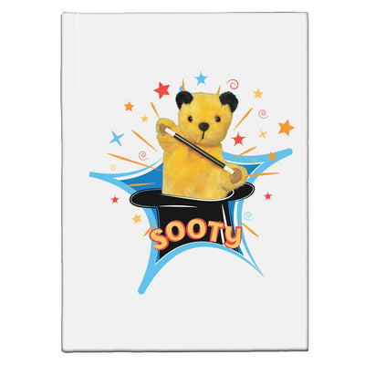 Sooty Magic Hat A5 Hardcover Notebook