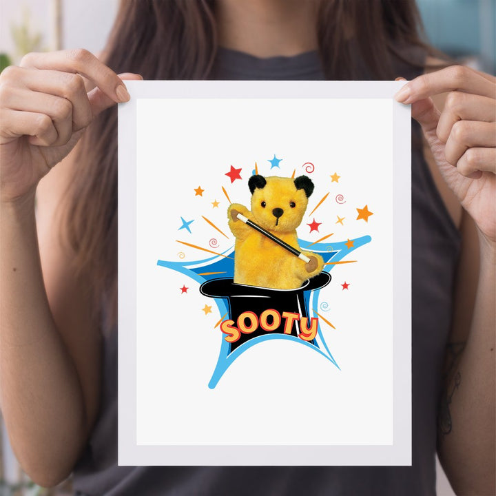 Sooty Magic Hat A4 Print