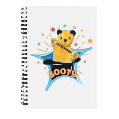 Sooty Magic Hat A5 Spiral Notebook