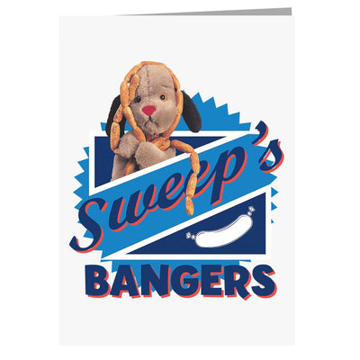 Sooty Sweep's Bangers A5 Greeting Card