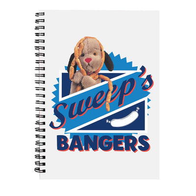 Sooty Sweep's Bangers A5 Spiral Notebook