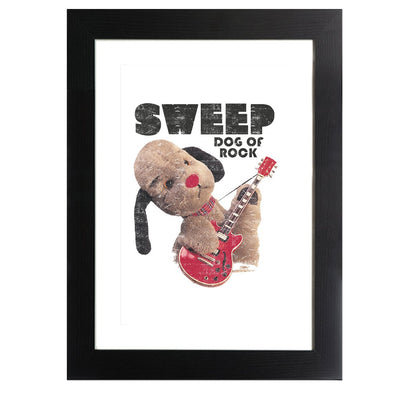 Sooty Sweep Dog of Rock Framed Print