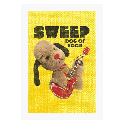 Sooty Sweep Dog of Rock A3 Print-Sooty's Shop