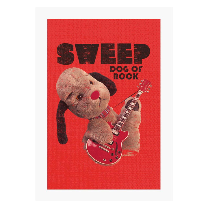 Sooty Sweep Dog of Rock A3 Print-Sooty's Shop