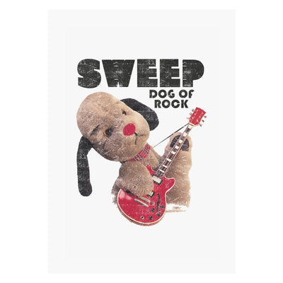 Sooty Sweep Dog of Rock A4 Print