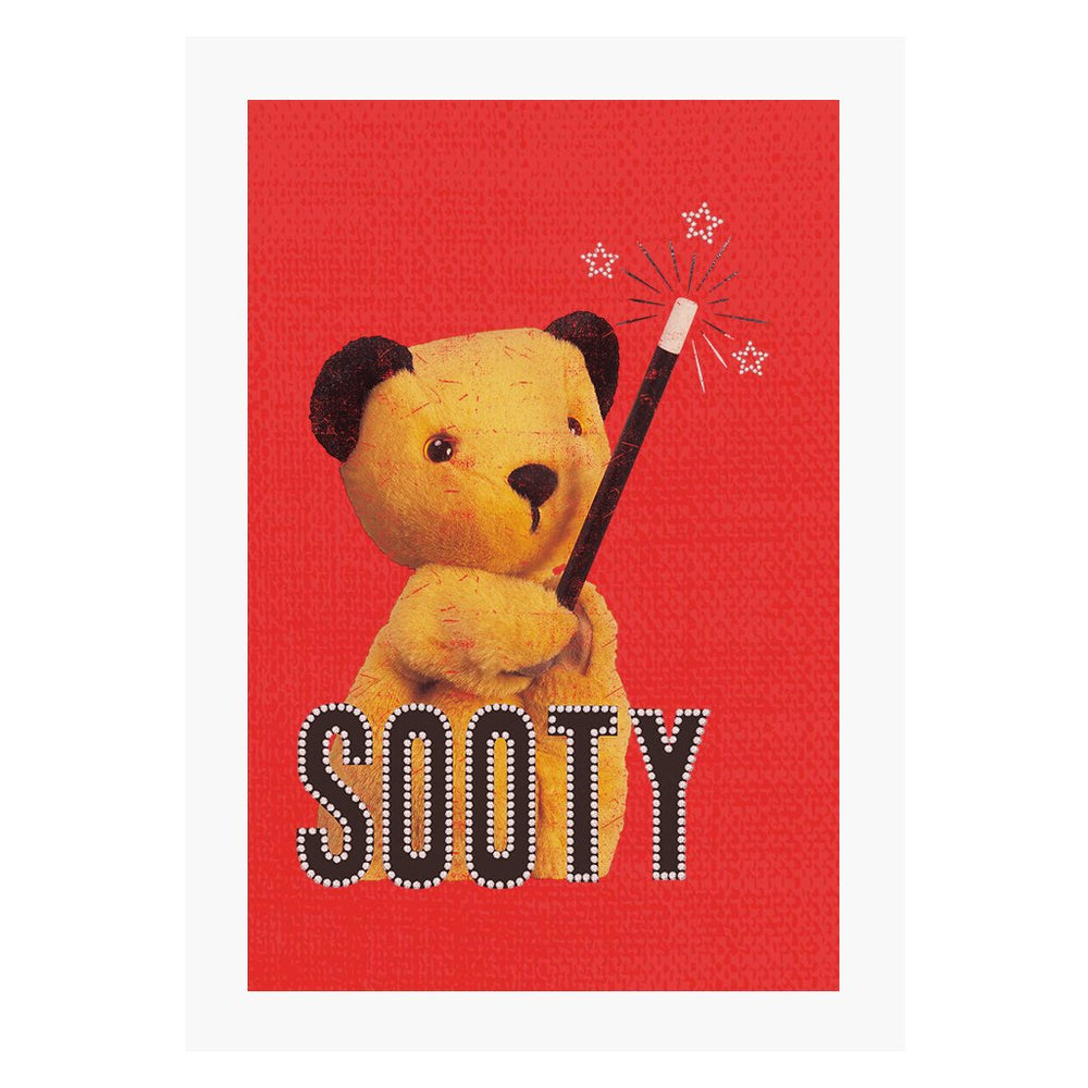 Sooty Magic Wand A3 Print-Sooty's Shop