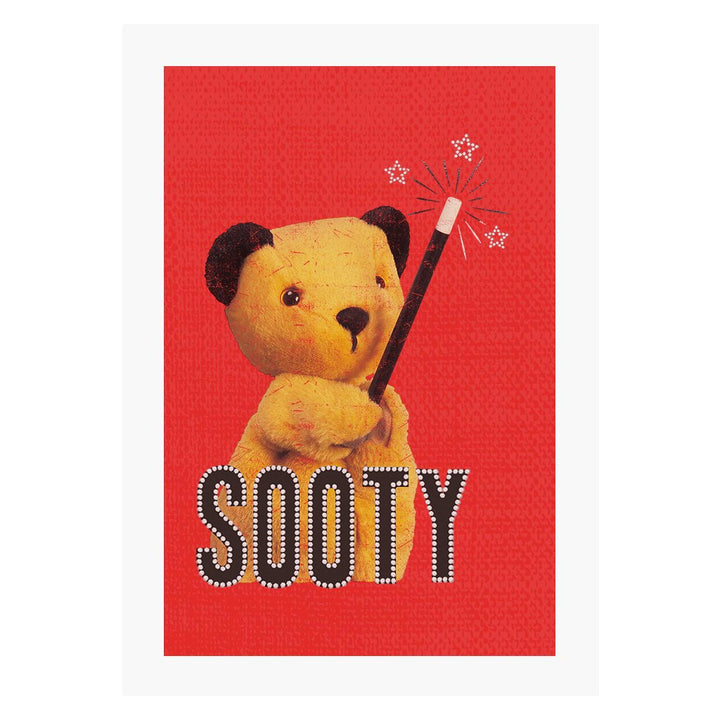 Sooty Magic Wand A4 Print
