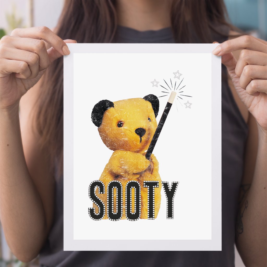 Sooty Magic Wand A4 Print