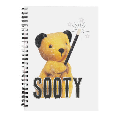 Sooty Magic Wand A5 Spiral Notebook