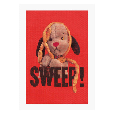 Sooty Sweep's Sausages A3 Black Text Print-Sooty's Shop
