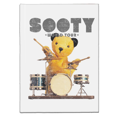 Sooty World Tour A5 Hardcover Notebook