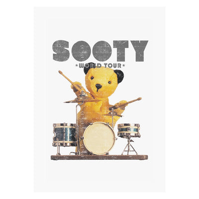 Sooty World Tour A4 Print