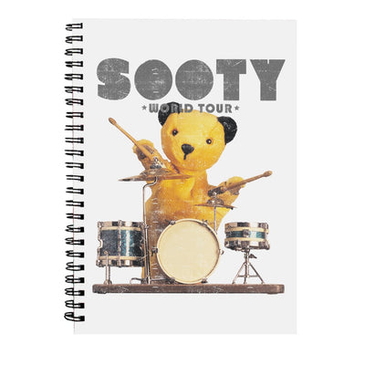 Sooty World Tour A5 Spiral Notebook