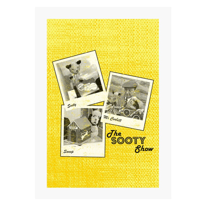 Sooty Show Polaroid A3 Print-Sooty's Shop