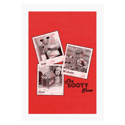 Sooty Show Polaroid A3 Print-Sooty's Shop