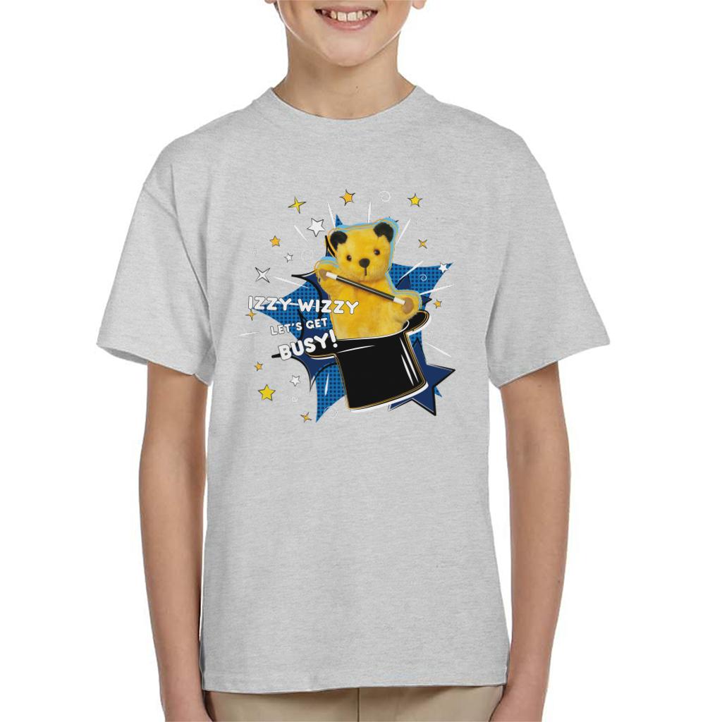 Sooty Top Hat Izzy Wizzy Let's Get Busy Kid's T-Shirt-Sooty's Shop