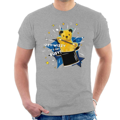 Sooty Top Hat Izzy Wizzy Let's Get Busy Men's T-Shirt-Sooty's Shop