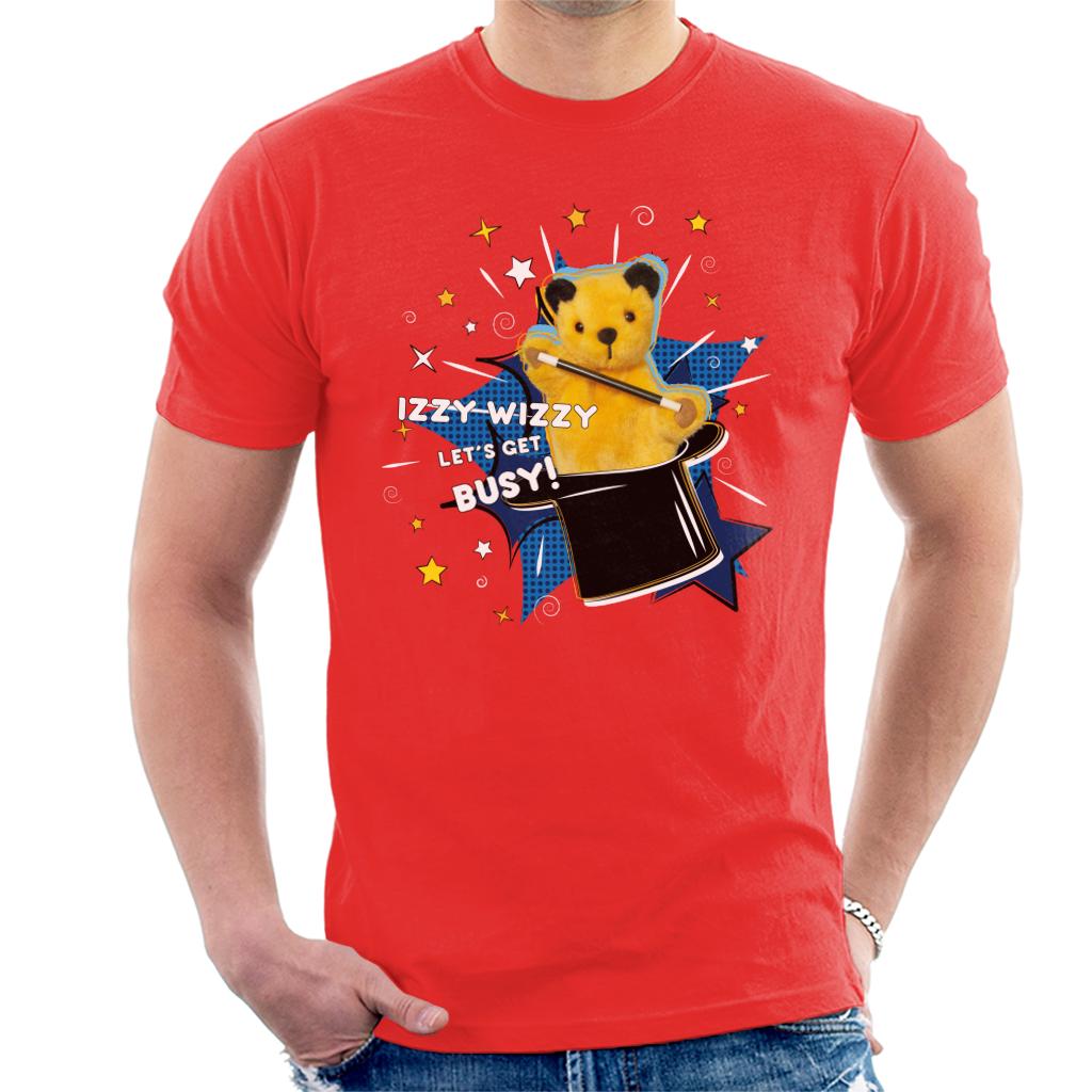 Sooty Top Hat Izzy Wizzy Let's Get Busy Men's T-Shirt-Sooty's Shop