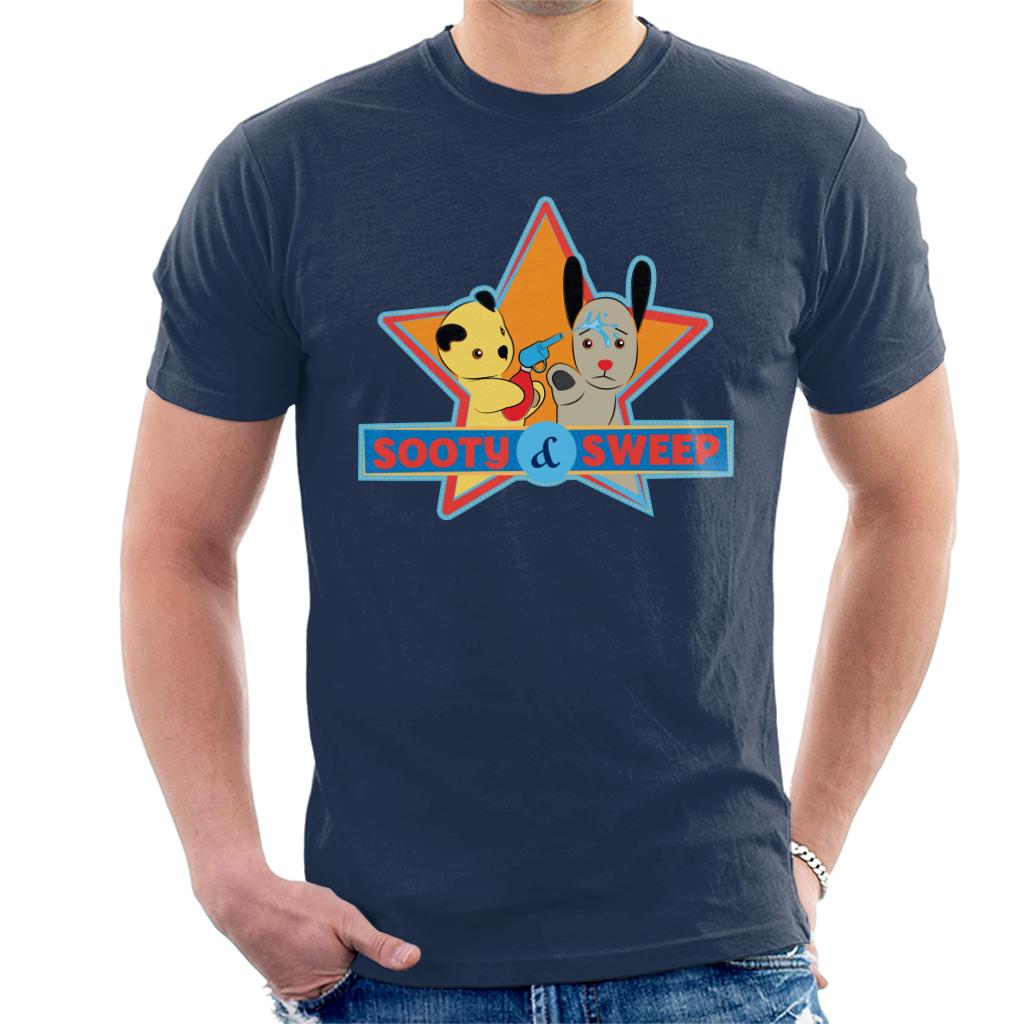 Sooty & Sweep Cartoon Water Sprayer Men's T-Shirt-Sooty's Shop