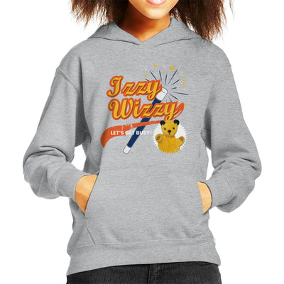 Sooty Magic Wand Izzy Wizzy Let's Get Busy Kid's Hooded Sweatshirt-Sooty's Shop
