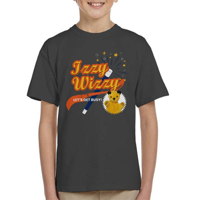 Sooty Magic Wand Izzy Wizzy Let's Get Busy Kid's T-Shirt-Sooty's Shop