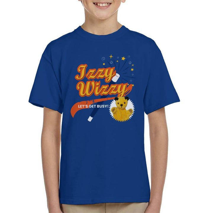 Sooty Magic Wand Izzy Wizzy Let's Get Busy Kid's T-Shirt-Sooty's Shop