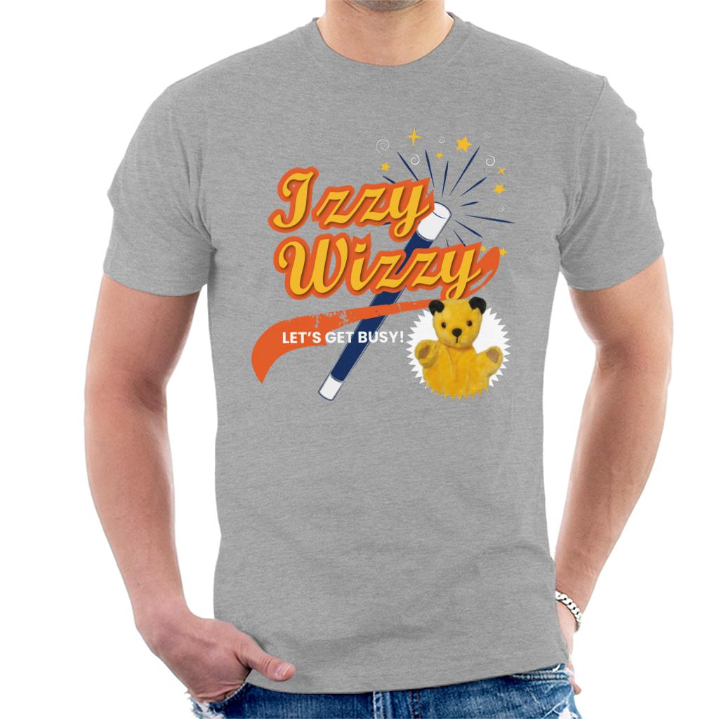 Sooty Magic Wand Izzy Wizzy Let's Get Busy Men's T-Shirt-Sooty's Shop