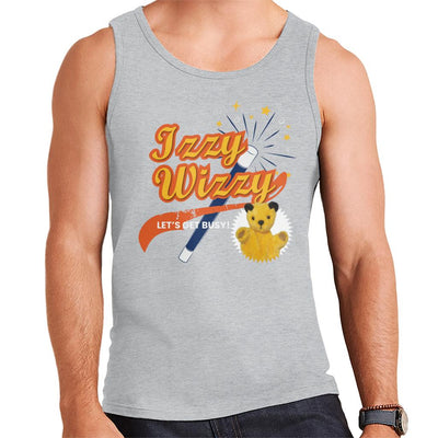 Sooty Magic Wand Izzy Wizzy Let's Get Busy Men's Vest-Sooty's Shop