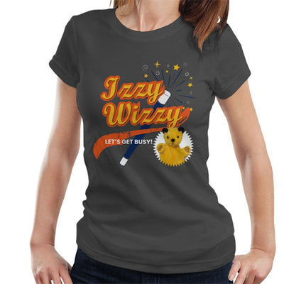 Sooty Magic Wand Izzy Wizzy Let's Get Busy Women's T-Shirt-Sooty's Shop