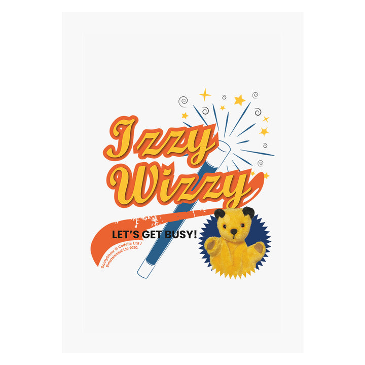 Sooty Izzy Wizzy Magic Wand Framed Print-Sooty's Shop