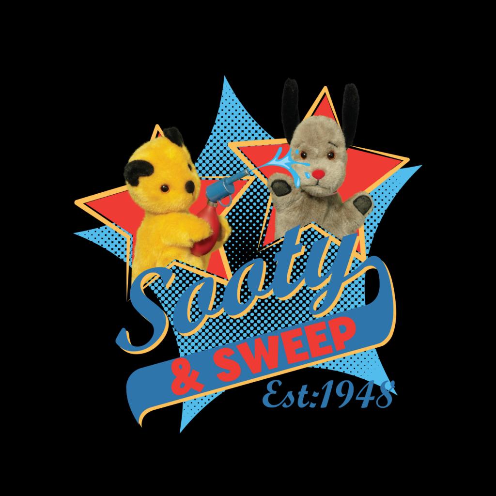 Sooty & Sweep Retro Water Sprayer Men's Sweatshirt-Sooty's Shop