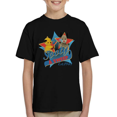 Sooty & Sweep Retro Water Sprayer Kid's T-Shirt-Sooty's Shop