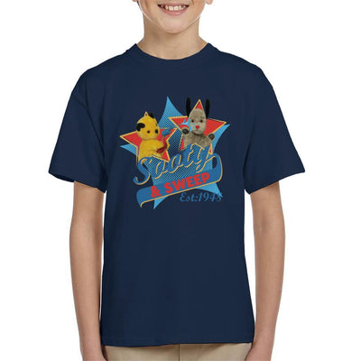 Sooty & Sweep Retro Water Sprayer Kid's T-Shirt-Sooty's Shop