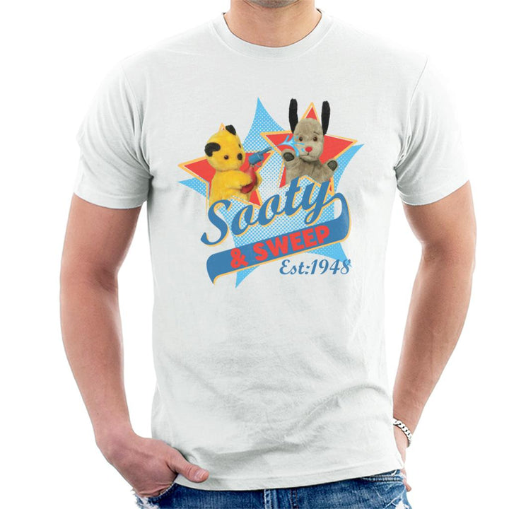 Sooty & Sweep Retro Water Sprayer Men's T-Shirt-Sooty's Shop