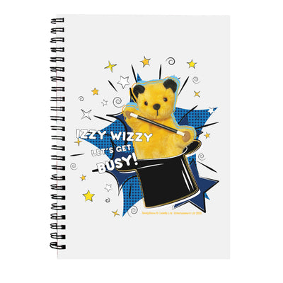 Sooty Izzy Wizzy Magic Hat A5 Spiral Notebook-Sooty's Shop