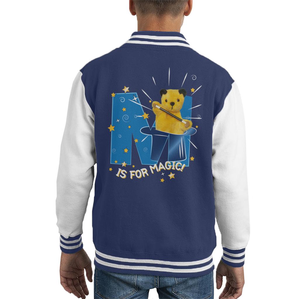 Sooty Top Hat M Is For Magic Kid's Varsity Jacket-Sooty's Shop
