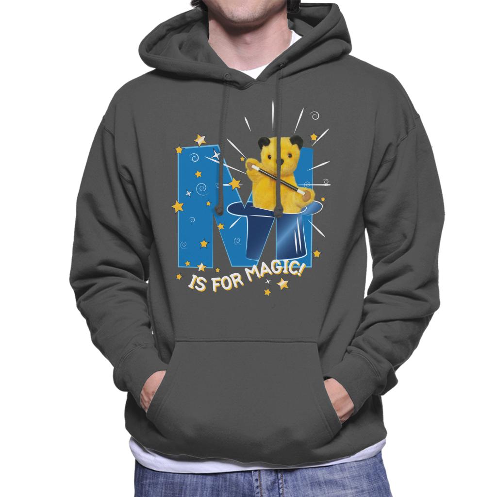 Sooty Top Hat M Is For Magic Men's Hooded Sweatshirt-Sooty's Shop