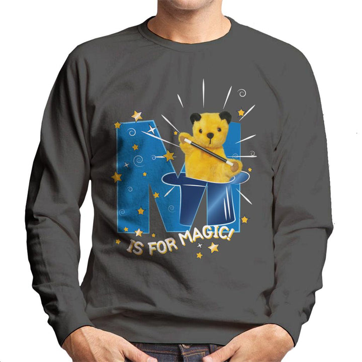 Sooty Top Hat M Is For Magic Men's Sweatshirt-Sooty's Shop