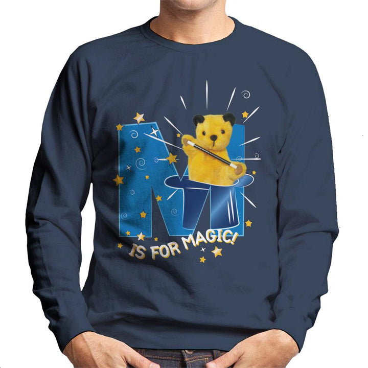 Sooty Top Hat M Is For Magic Men's Sweatshirt-Sooty's Shop