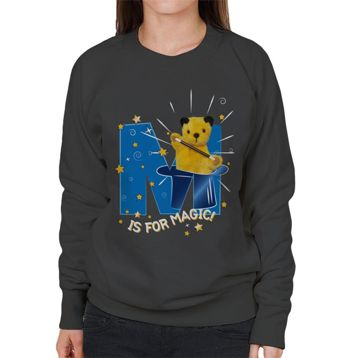 Sooty Top Hat M Is For Magic Women's Sweatshirt-Sooty's Shop