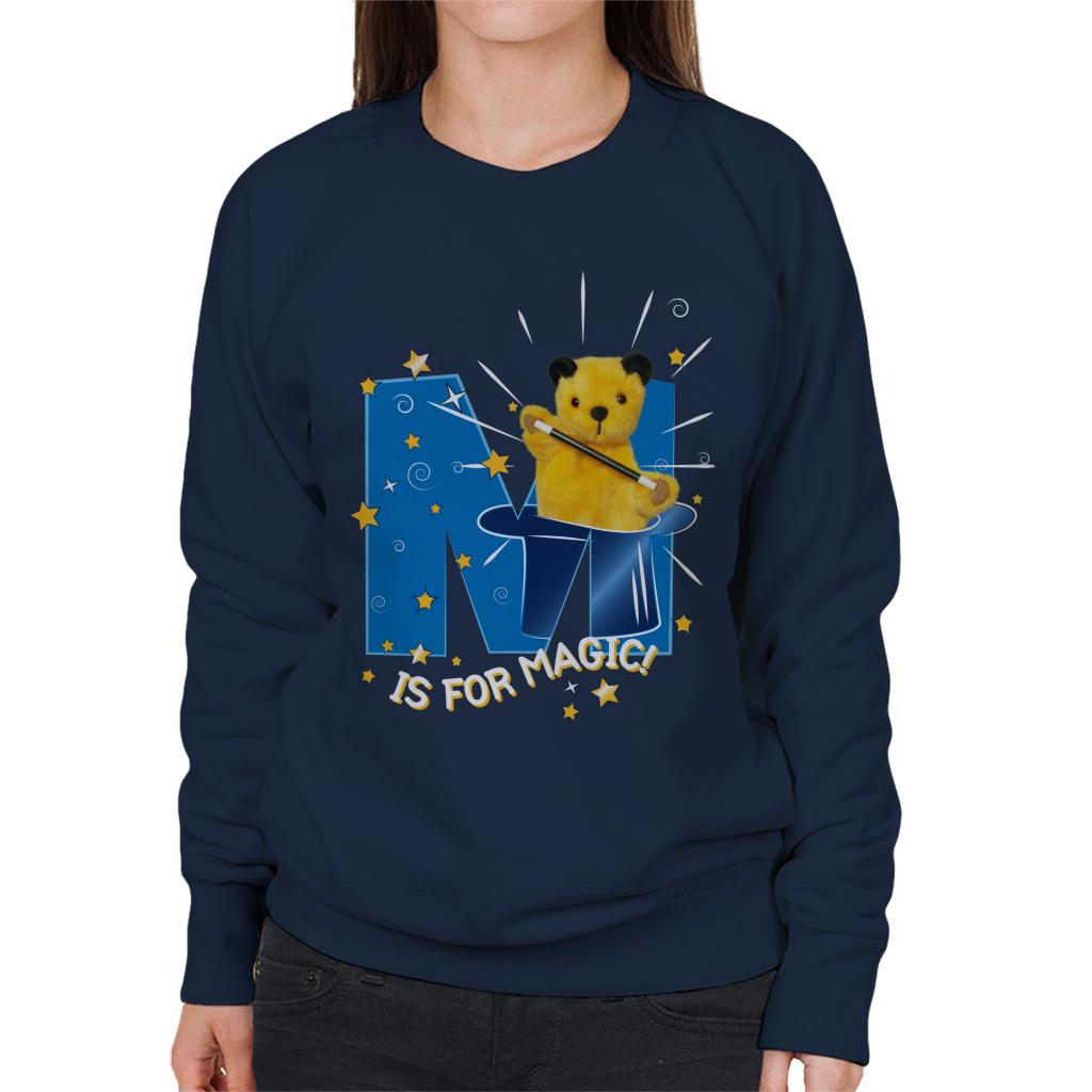 Sooty Top Hat M Is For Magic Women's Sweatshirt-Sooty's Shop