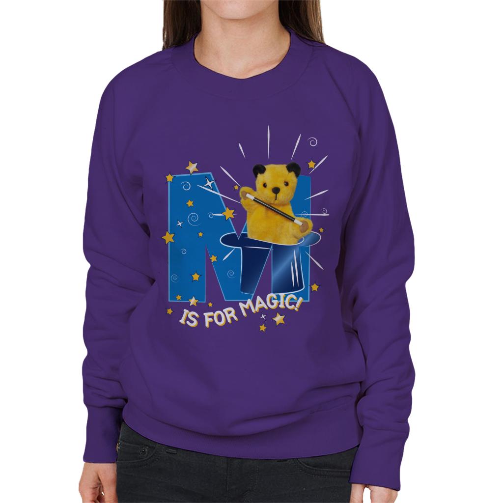 Sooty Top Hat M Is For Magic Women's Sweatshirt-Sooty's Shop