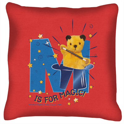 Sooty M Is For Magic Cushion-Sooty's Shop