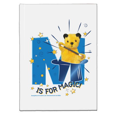 Sooty M Is For Magic A5 Hardcover Notebook-Sooty's Shop