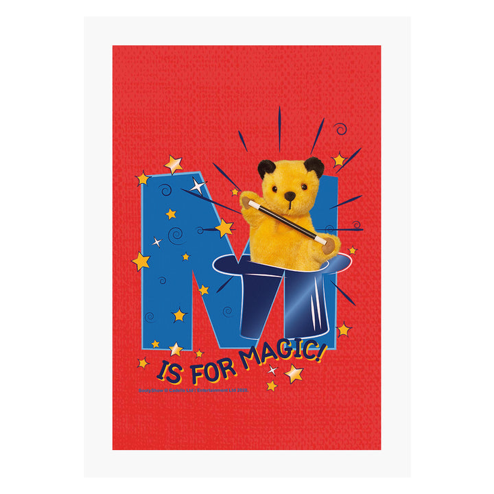 Sooty M Is For Magic Framed Print-Sooty's Shop