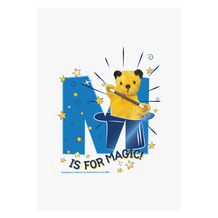 Sooty M Is For Magic Framed Print-Sooty's Shop