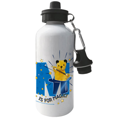 Sooty M Is For Magic Aluminium Sports Water Bottle-Sooty's Shop