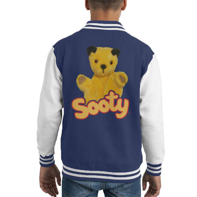 Sooty Wave Logo Kid's Varsity Jacket-Sooty's Shop