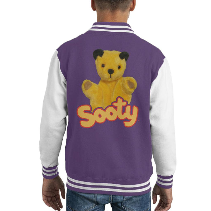 Sooty Wave Logo Kid's Varsity Jacket-Sooty's Shop